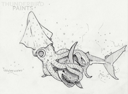 shark vs octopus | Tumblr