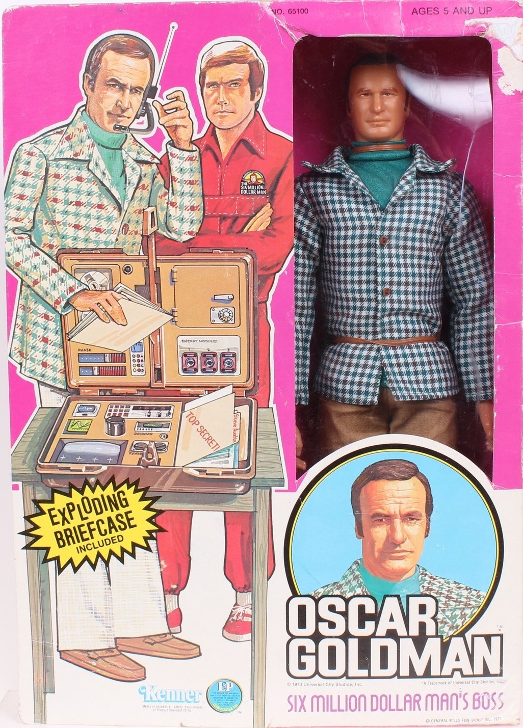 oscar goldman action figure value