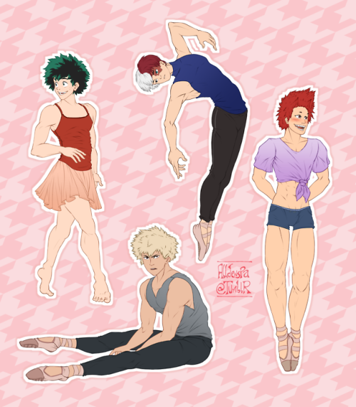 BNHA Ballet AU~Hope you enjoy!