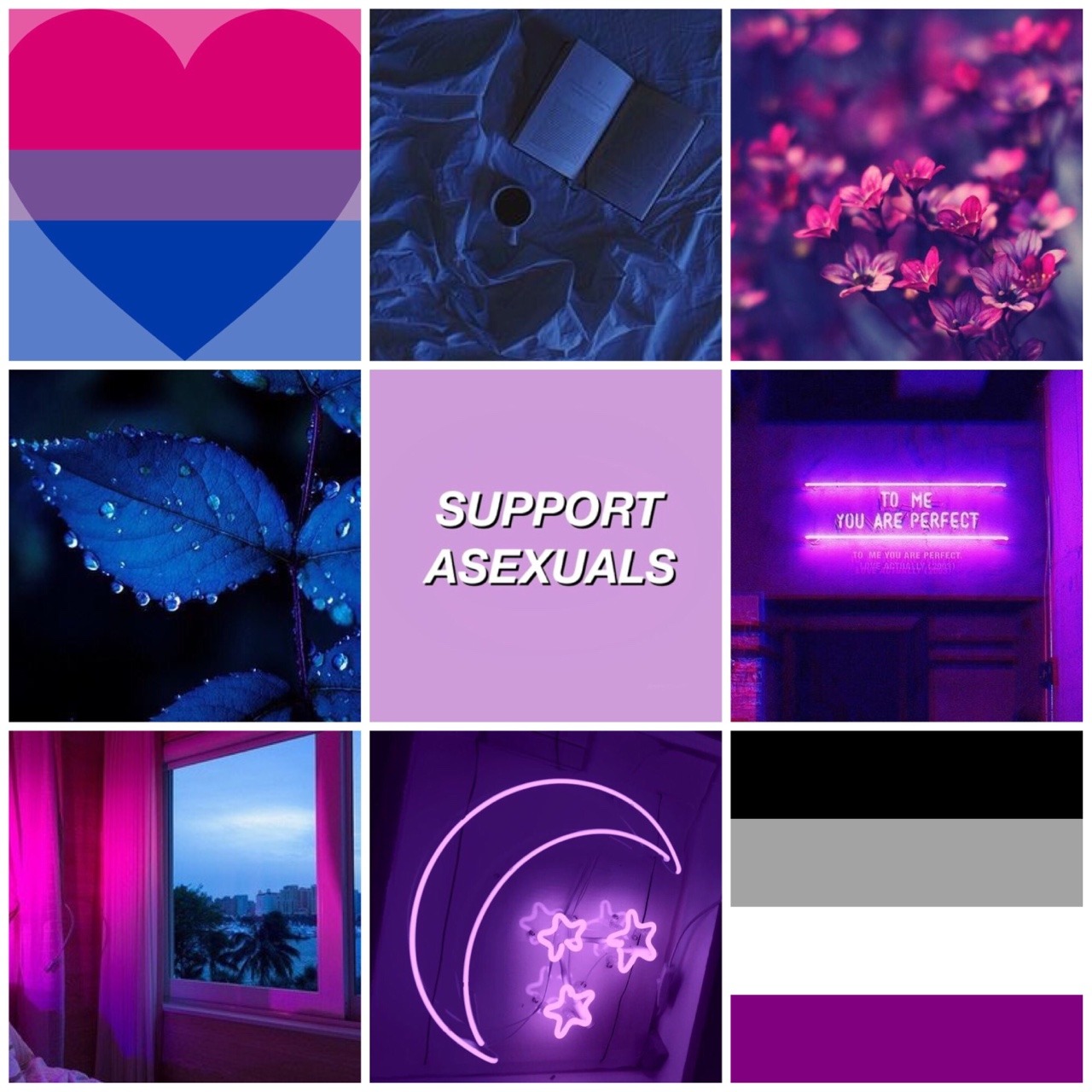 Biromantic Asexual Moodboard Tumblr