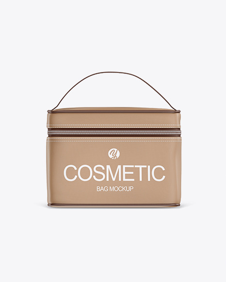 Download deSymbol — Download Cosmetic Bag Mockup - Front View...