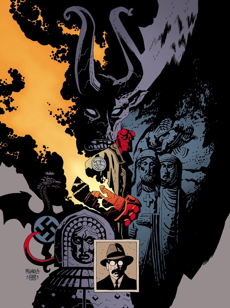 Hellboy by Mike Mignola