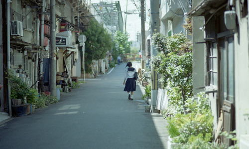 osaka japan 環状線 大正 pentaxmz5 kodak film jk summer