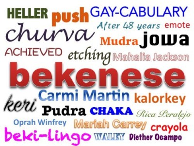 gay lingo words