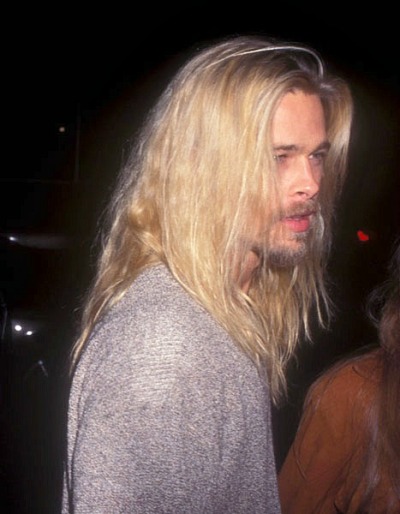 Brad Pitt Long Hair Tumblr