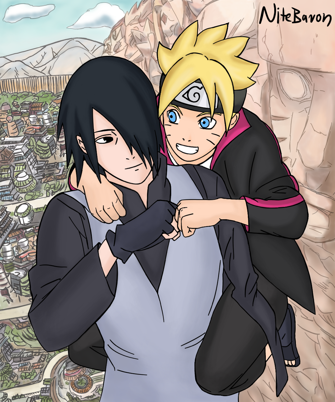 Sasukes Wife Master And Student Credit To Lawlietcat On