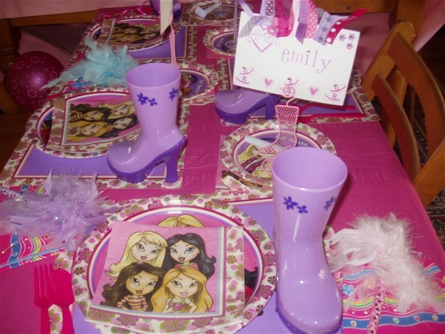 bratz themed birthday party