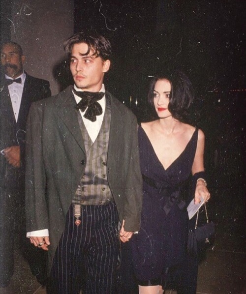 queenrosely:Johnny Depp ve Winona Ryder