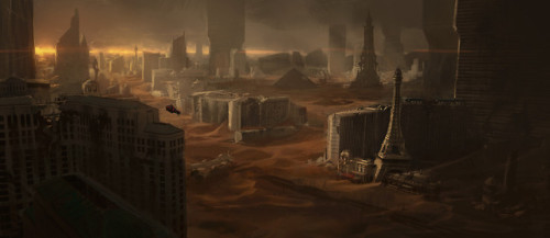 theamazingdigitalart:Blade Runner 2049 - Vegas development...