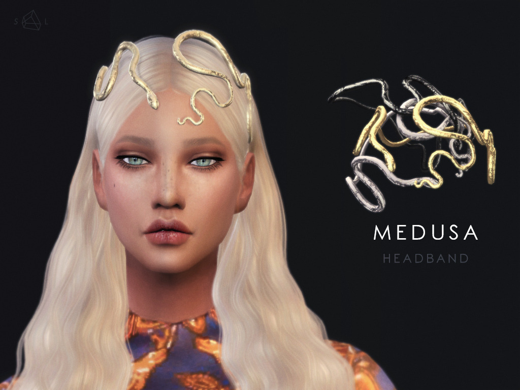 Snake Headband - MEDUSA (Valentino Spring 2016 Couture)
- 3 swatches
- Hat
â€œDOWNLOAD - Simfileshare
DOWNLOAD - TSR (To be published Feb 26, 2016)
â€
Valentino Dress - EsyraM / Hair - Cazy