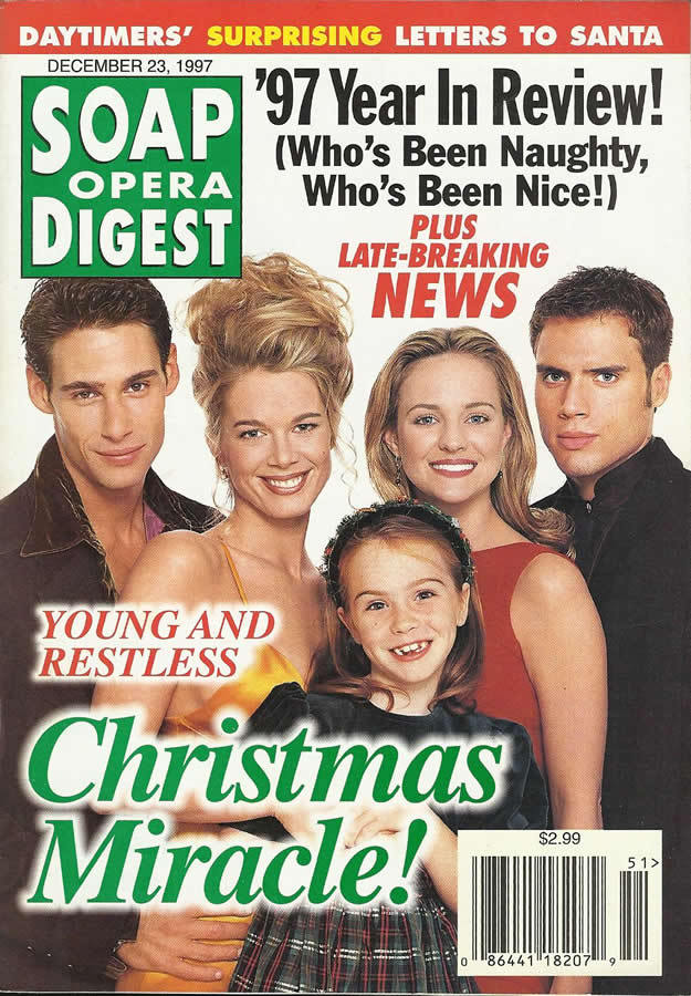 soap opera digest young and the restless updates