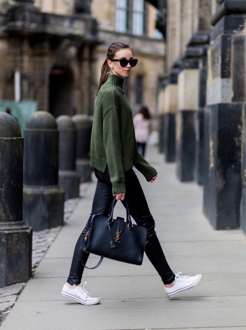 Leather Street Style