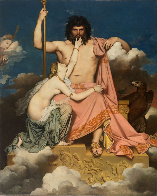 azt-lan:Júpiter y Tetis, 1811, Jean Auguste Dominique...