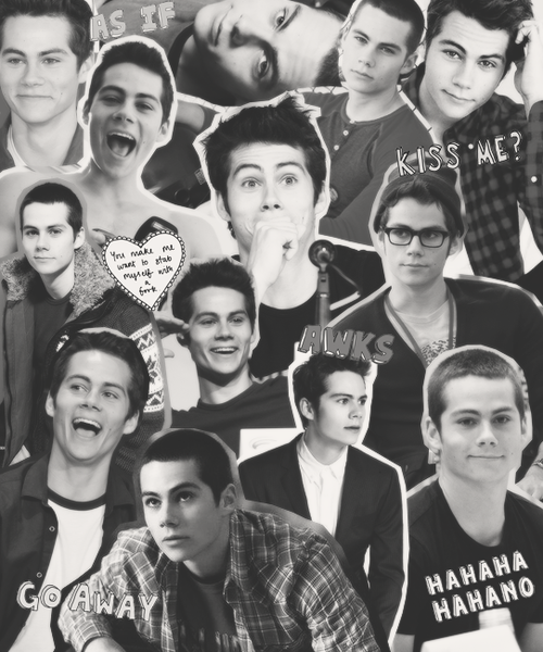 Dylan Obrien Collage Background Tumblr