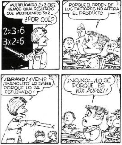 Resultado de imagen de mafalda Y LAS MATEMÃTICAS