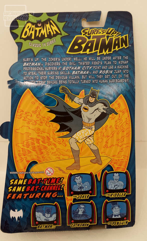 Uncanny Figure Review, Batman ‘66 [wave 1] Action Figure Reviews: Surf’s