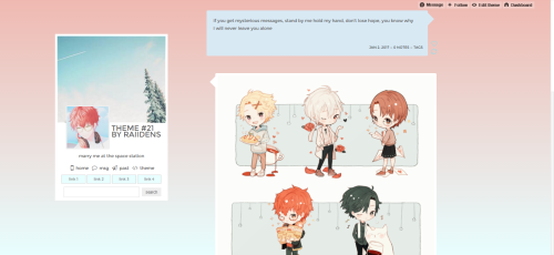 Anime Tumblr Themes Cute