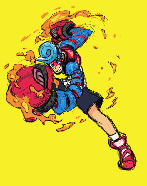 iris-sempi:Quick Spring man doodle