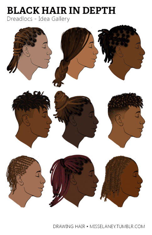 anatoref:African-American Hair Styles in DepthRow 1 & 2Row...