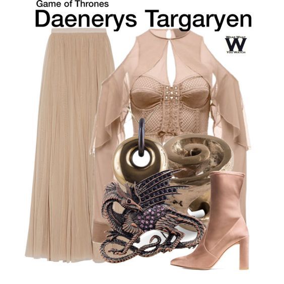 Wear What You Watch Inspired By Emilia Clarke As Daenerys