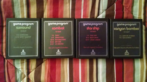 commodorez:My collection of games for the Atari 2600