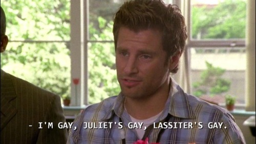 bassiter:lassiter is actually the only fully gay one between...