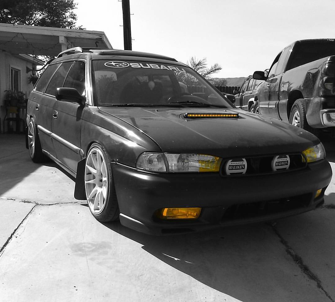 Subaru Legacy Wagon Gt Bg5 Lowered View