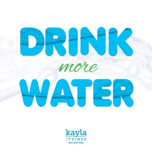 You hear it all the time. Drink MORE WATER. I'm...