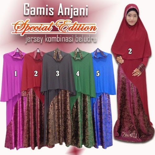 Grosir jilbab murah dan gamis syar'i model terbaru — Gamis 