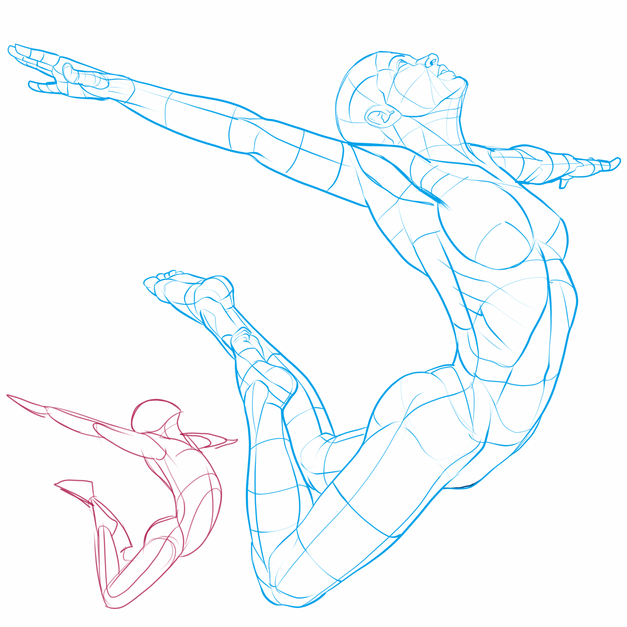 Dynamic Pose Reference Flying.