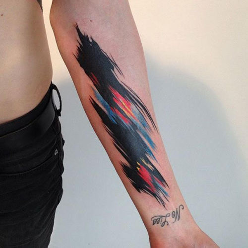 omg-thatfreakingawsome:OMG | Watercolor Tattoos | 7.17.2015