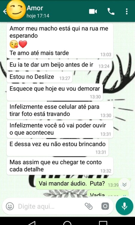 sluizbihot:Conversa entre eu e a minha puta @deh-hotwife...