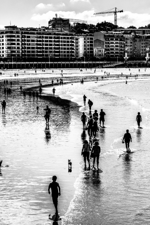 pedrocobo:Playa de La Concha.San Sebastián / Donostia. País...