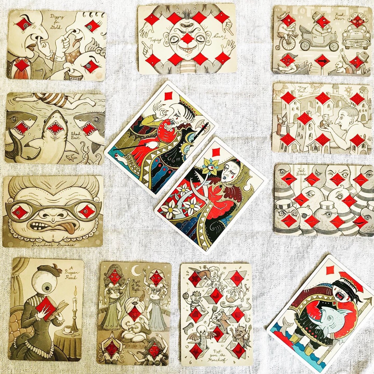 Tarotandthings — My Royal Mischief Transformation Playing Cards...