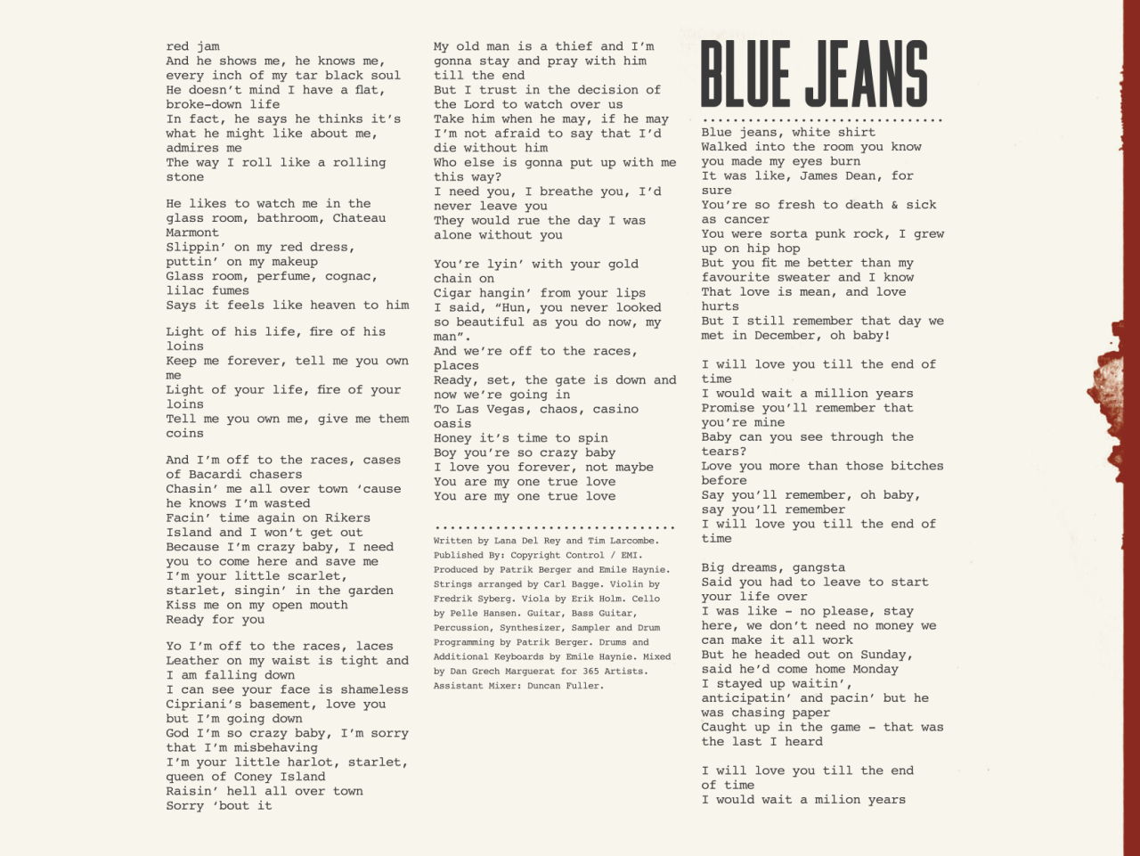 White Shirt Blue Jeans Lyrics Pemerintah Kota Ambon