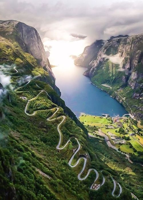 Build it and they will come ~ Lysebotn, Rogaland, Norway