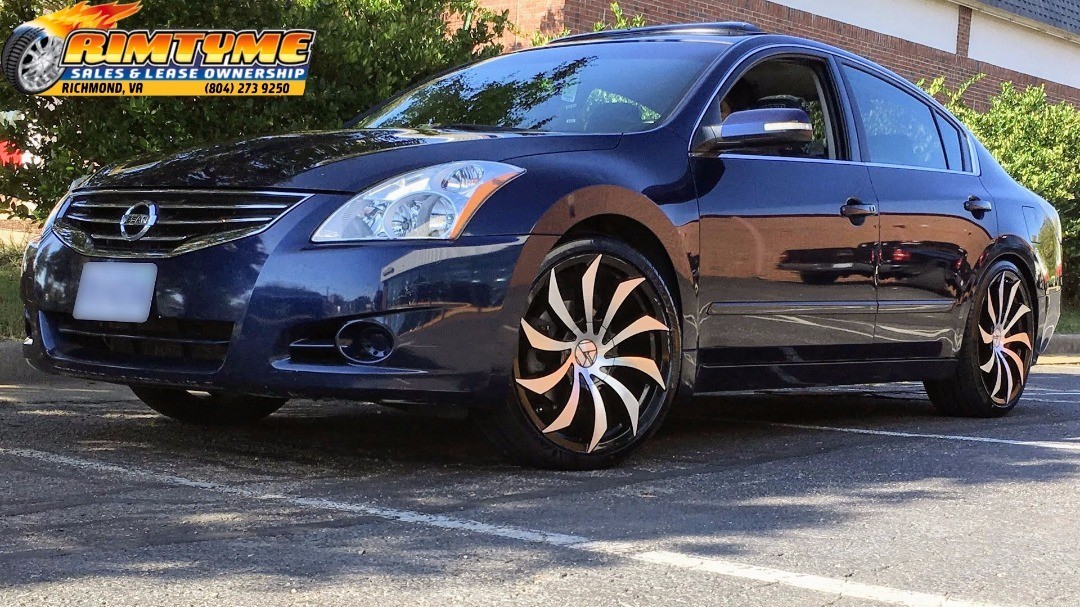 Nissan Altima Black Rims - automotive wallpaper