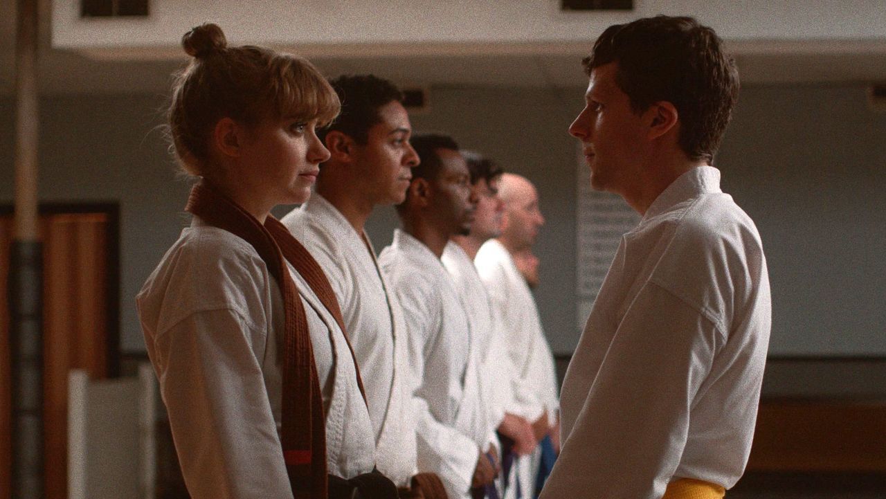 Self-Defense. “Tone is fun. Tone is like a fingerprint, and I’m trying to figure out what mine is.” —The Art of Self-Defense writer/director Riley Stearns tells us about his singular new film.Leaning heavily into ideas centered around manliness,...