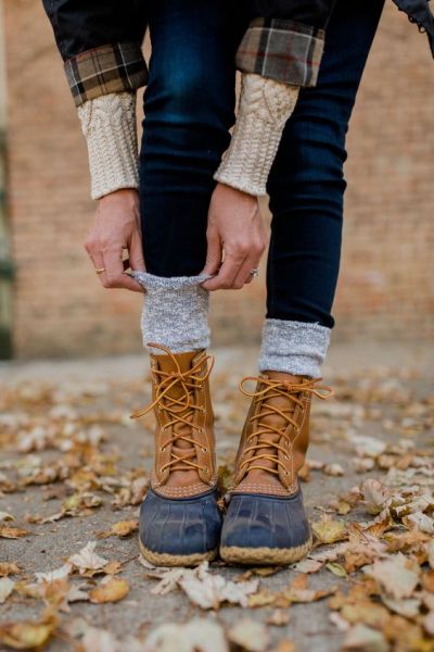 ll bean boots outfit