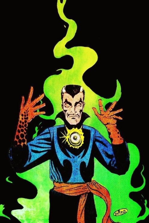 horrorsoflife:Artist Steve Ditko