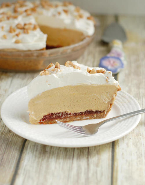 nougatella:Peanut Butter Mousse Pie | Baking Sense