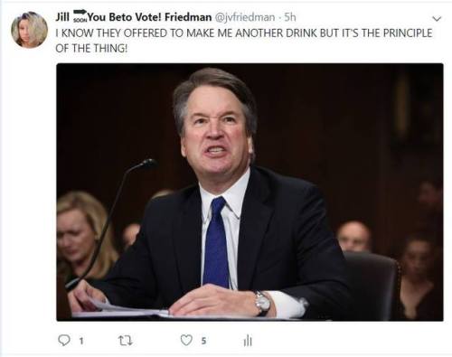 dontbearuiner:I had some fun at Brett Kavanaugh’s expense today.