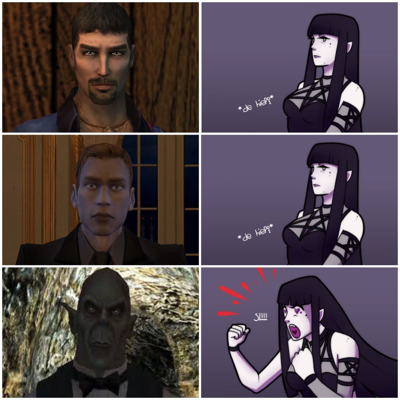 Vampire the Masquerade clans on the compass (as of V5) :  r/PoliticalCompassMemes