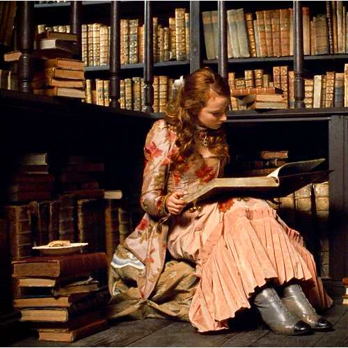 the secret of moonacre library fantasy reading girl old books handmade book handwriting victorian maria merryweather fairy tale cozyplaces cozy