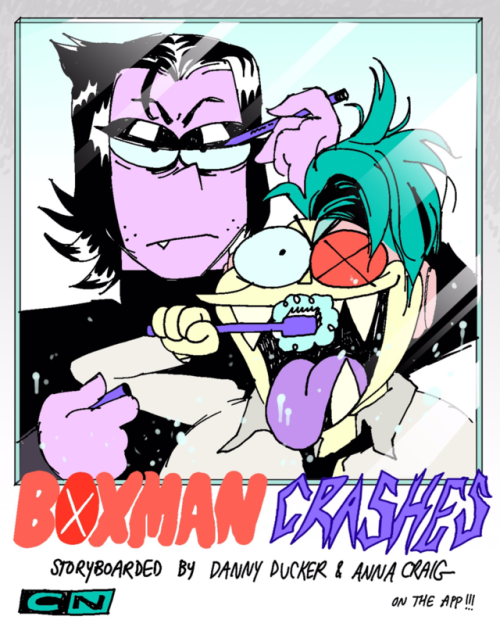 promo i made for “Boxman Crashes” !! you can go watch it on the...