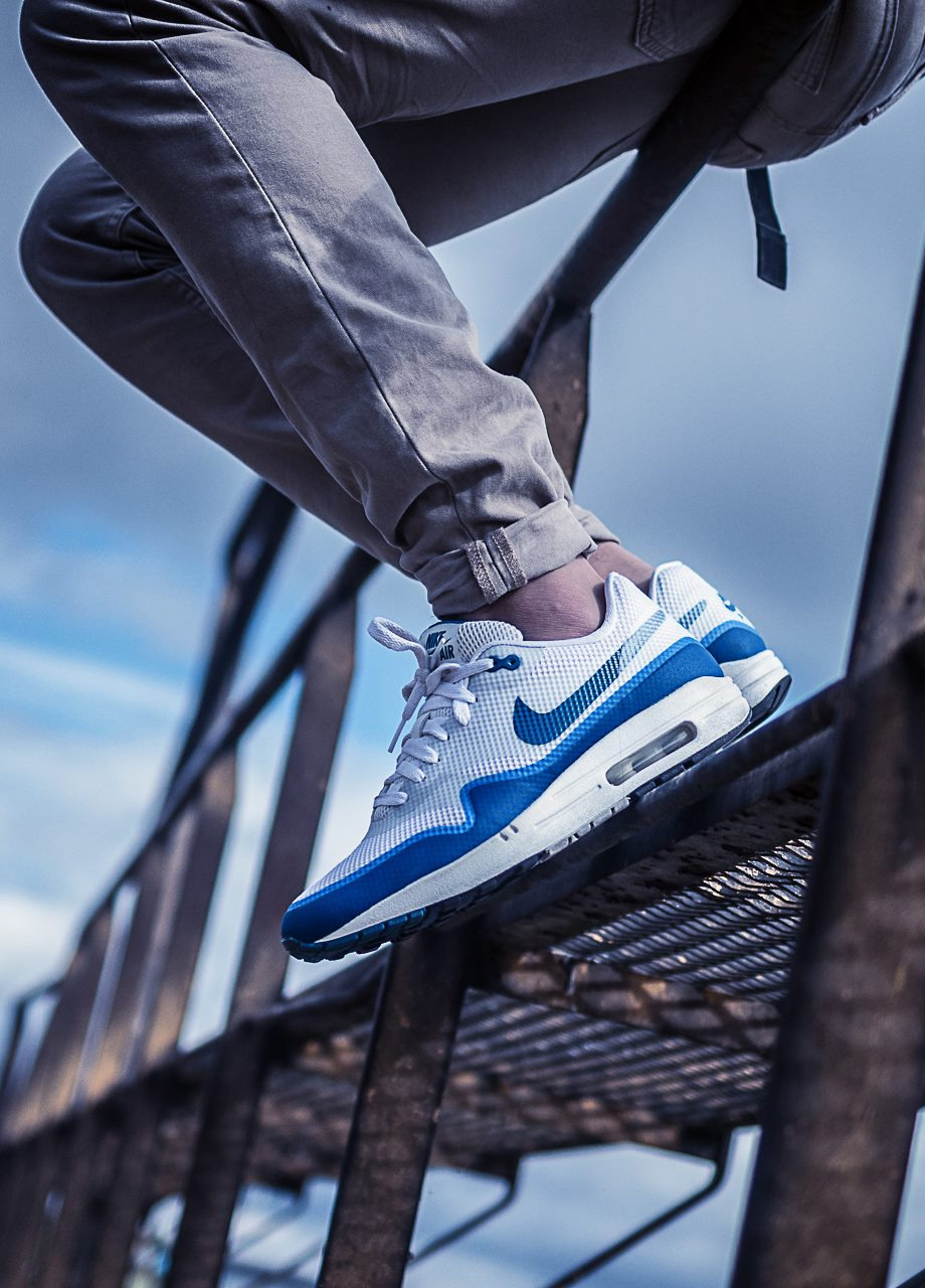 Nike Air Max 1 Hyperfuse ‘og Blue By Sum Tam Sweetsoles Sneakers