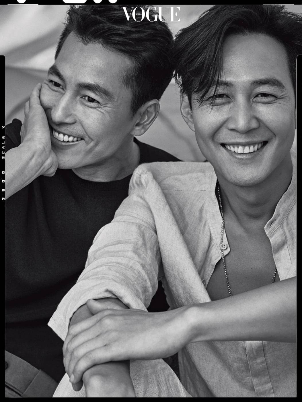 Lee Jung Jae & Jung Woo Sung - Vogue Magazine... - Korean photoshoots