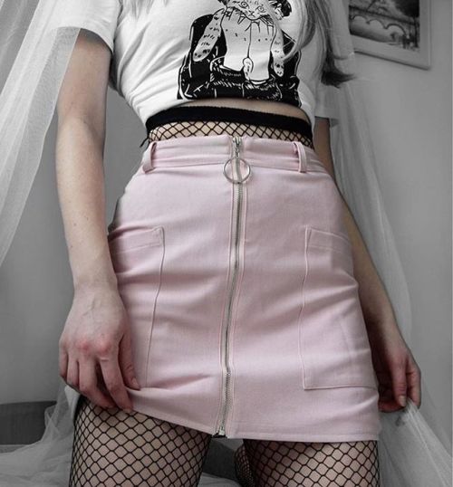 pink girl on Tumblr