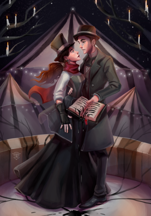 night circus fan art Tumblr