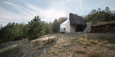 nickkahler:<br /><br />EXE Studio, House in Divcibare, Serbia, 2015